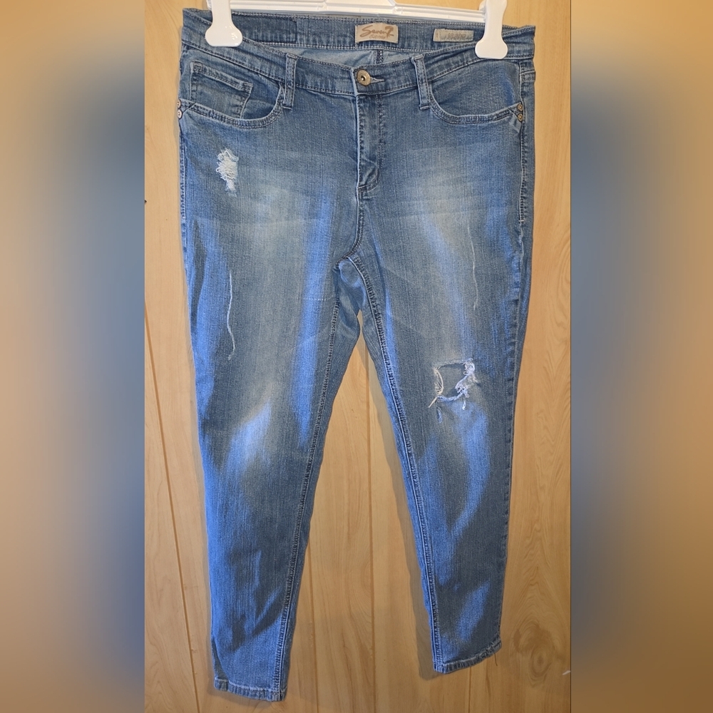 Seven 7 Girlfriend Distressed Jeans Women's Size 10